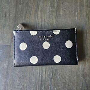 Morgan Sunshine Dot Small Slim Bifold Wallet